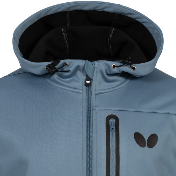 Butterfly Kuwana Softshell Jacket - Hood Close-Up